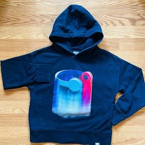 VGC- Gap sweatshirt w/hood-(Boys)-size 8